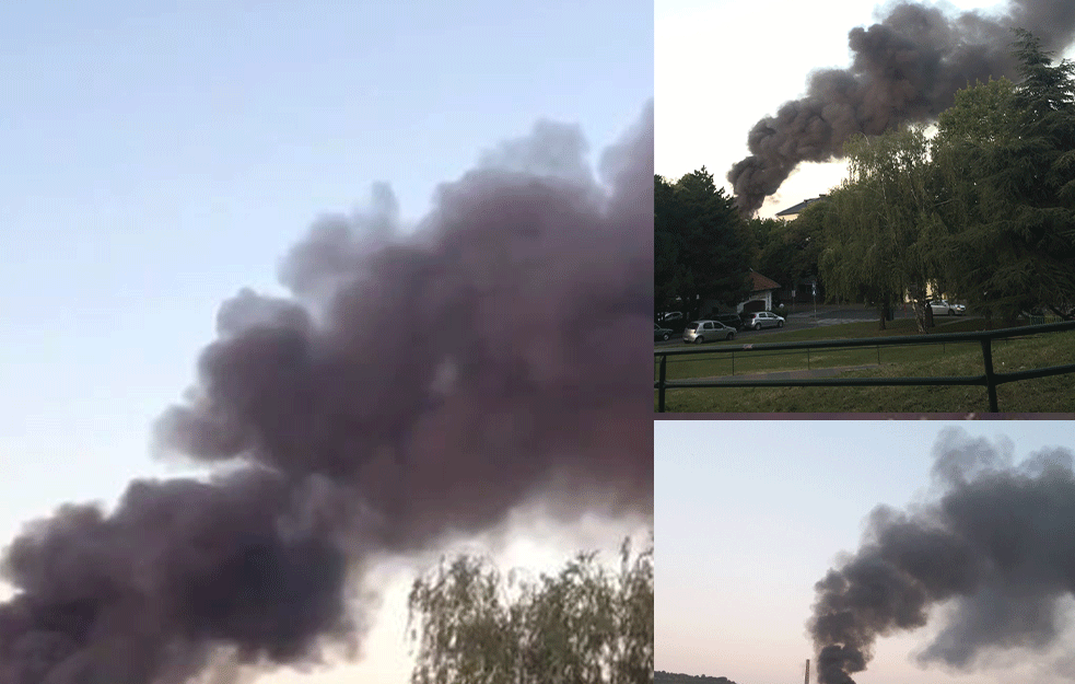 Kako je izbio požar u bivšoj fabrici Tr<span style='color:red;'><b>udbe</b></span>nik? 'U kancelariju je uletela žena i rekla nam da brzo izađemo napolje, jer je nešto eksplodiralo'